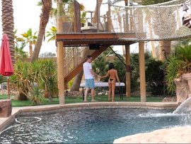 Megan Rain Is Obsessed With Huge Dick Sex Outdoors