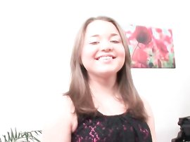 Groping Her Big Teen Ass Makes His Dick Hard