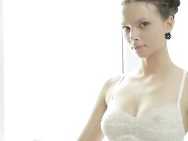 Teenage Tits Are Breathtaking In White Lace