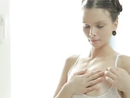 Teenage Tits Are Breathtaking In White Lace