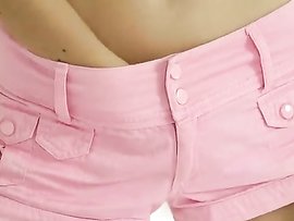 Fondling Her Tiny Tits And Hard Nipples Solo