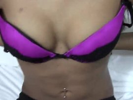 Limber Ebony Amateur Is A Hell Of A Cock Rider